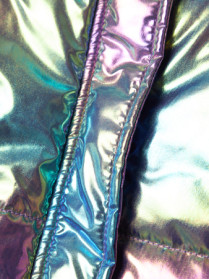 NAME IT Shiny Vest Molina Amethyst Orchid